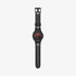 ACS06488 - Galaxy Watch 6 Classic (47mm) Case Rugged Armor Pro in black showing the front